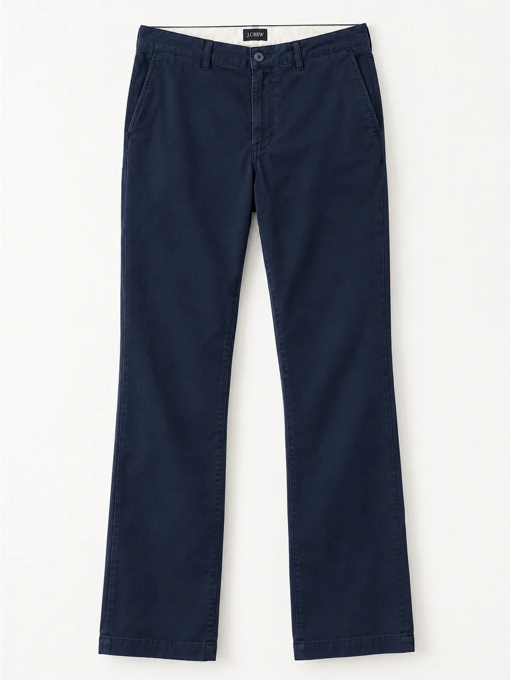 J. Crew Navy Straight-Leg Chinos